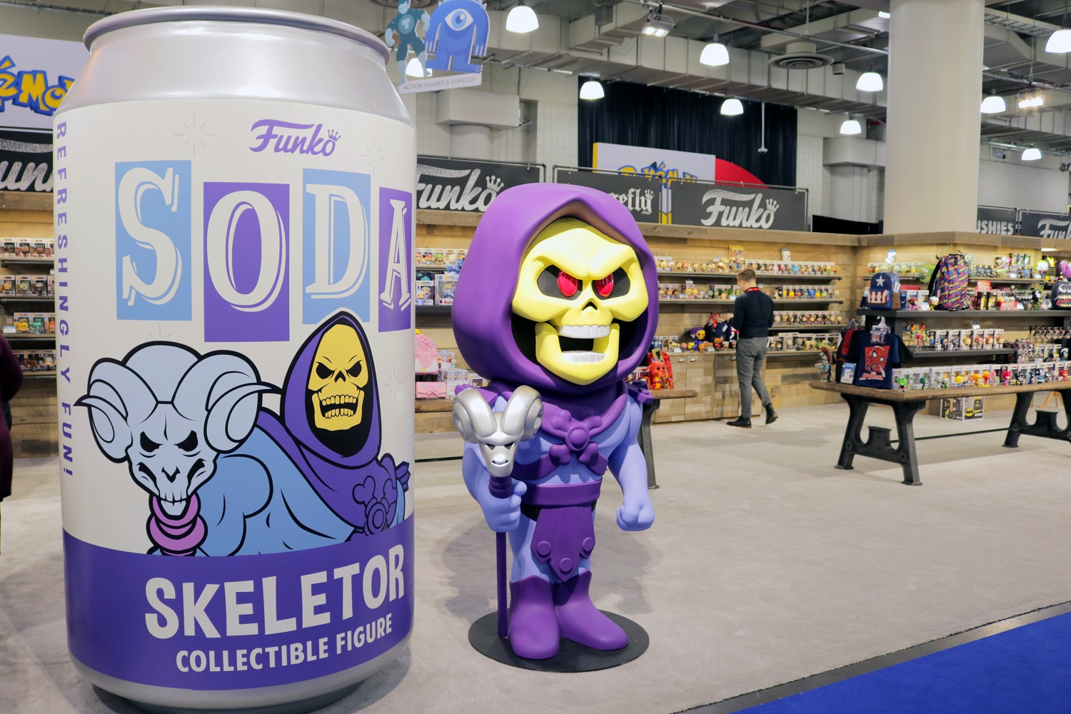 giant Skeletor Funko Soda vinyl 