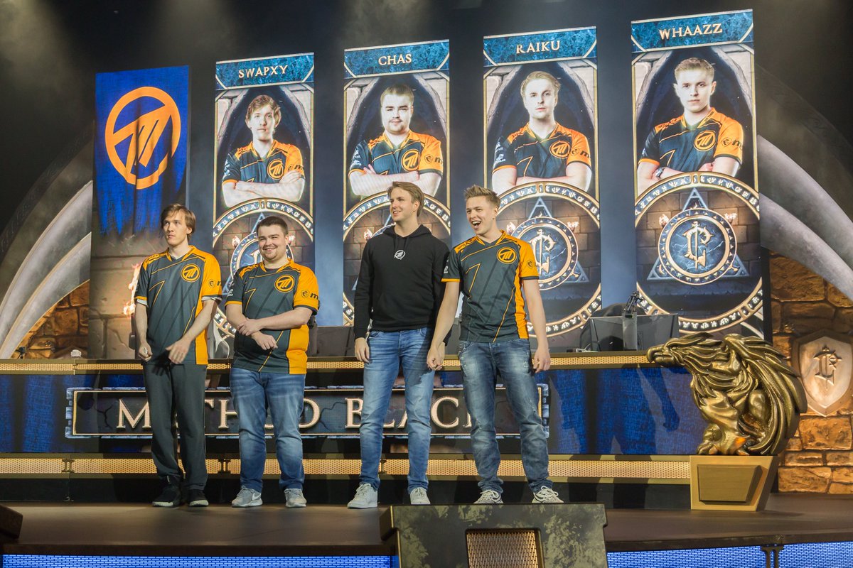 Method's tweet photo. Right now #methodblack are taking on World Second to see who's going to join @Wildcard_GG in the finals of Method Mayhem! #wowesports
🔴Get in here: https://t.co/LhLOzv6o3d
⚔️Brackets: https://t.co/pysy7z0uGS https://t.co/CRo2KPHKBd