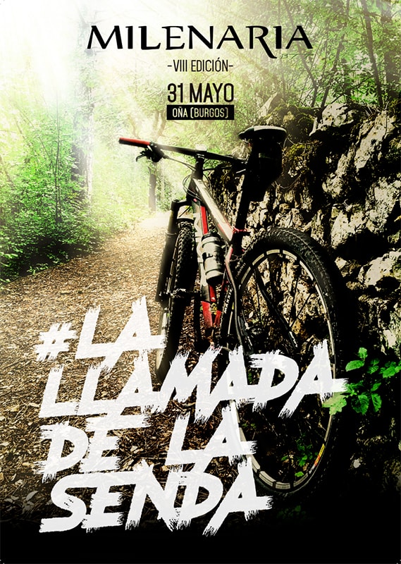 MilenariaBTT's tweet photo. Ya lo tenemos aquí! Os presentamos el cartel para la octava edición de la Milenaria btt. Este año os espera a todos #lallamadadelasenda
#milenariabtt #clubciclistaoña #oña #btt #circuitoprovincial #burgos https://t.co/uGbpmgwAie
