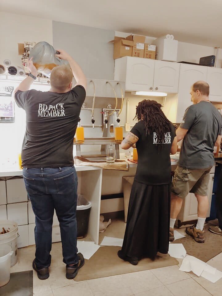 BadDogDistiller's tweet photo. Thanks to all you BD Pack members that helped bottle all that Apple Pie. We appreciate your help!

#BadDogDistillery #BDpack https://t.co/QfRNRVaeED