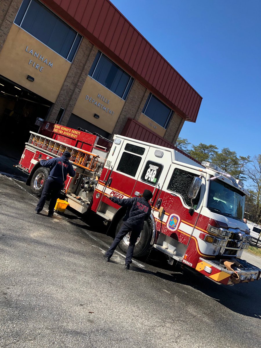 PGFDNews's tweet photo. Working in conjunction with West Lanham Hills Volunteer Leadership, 24-hour staffed paramedic engine and ambulance now operating out of Station 848. “A” shift started today. #OneCountyOneDepartmentOneMission @PGVolFRA @IAFFLocal1619 https://t.co/A6u0ZrgITE