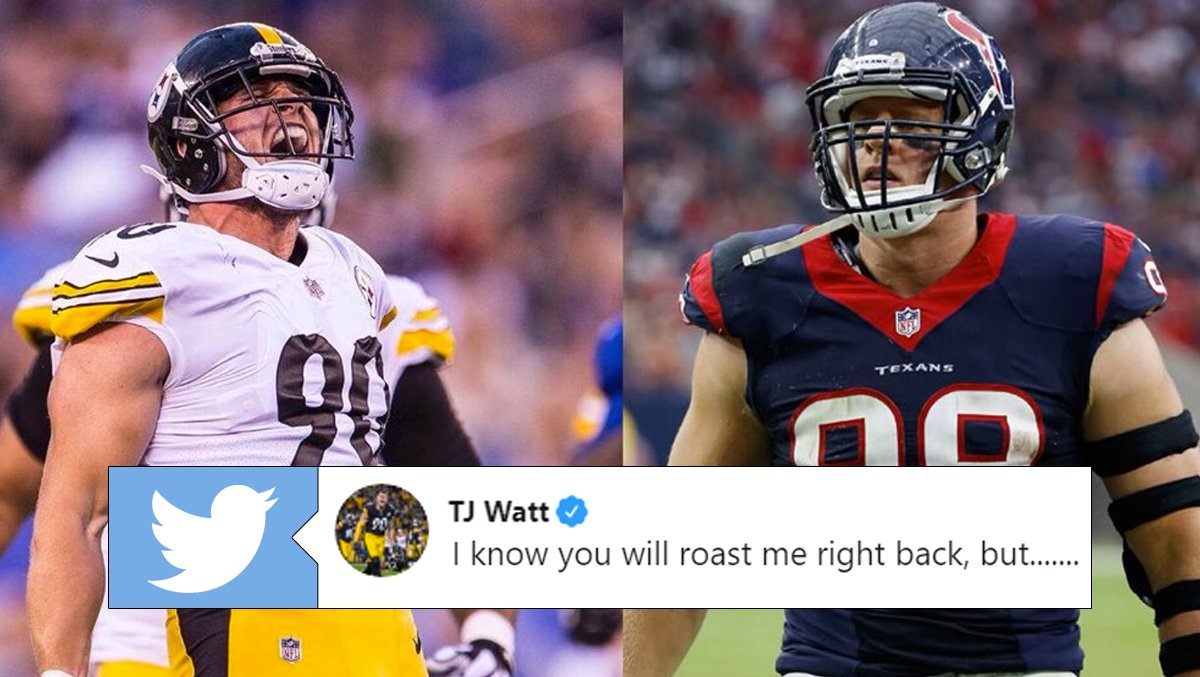 Bardown On Twitter Nfl Brothers Tj Watt And Jj Watt Get Into Entertaining Twitter Exchange More Https T Co Ahvvljbl4j