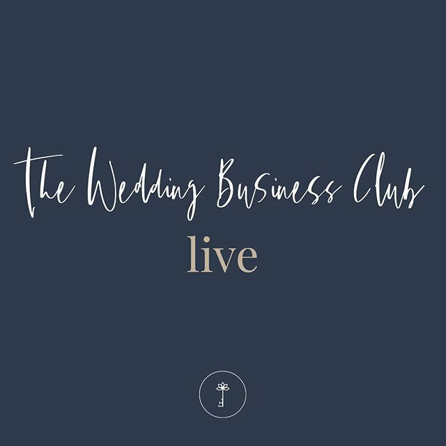 ⭐The Wedding Business Club LIVE ⭐⁠⠀
⁠⠀
As you might know, I am running my annual live event on 30th April at Stoke Place in Buckinghamshire and I'm so so so excited that so far 65 of you have got your tickets. It's going to be an incredible day -… ift.tt/32FZvkx