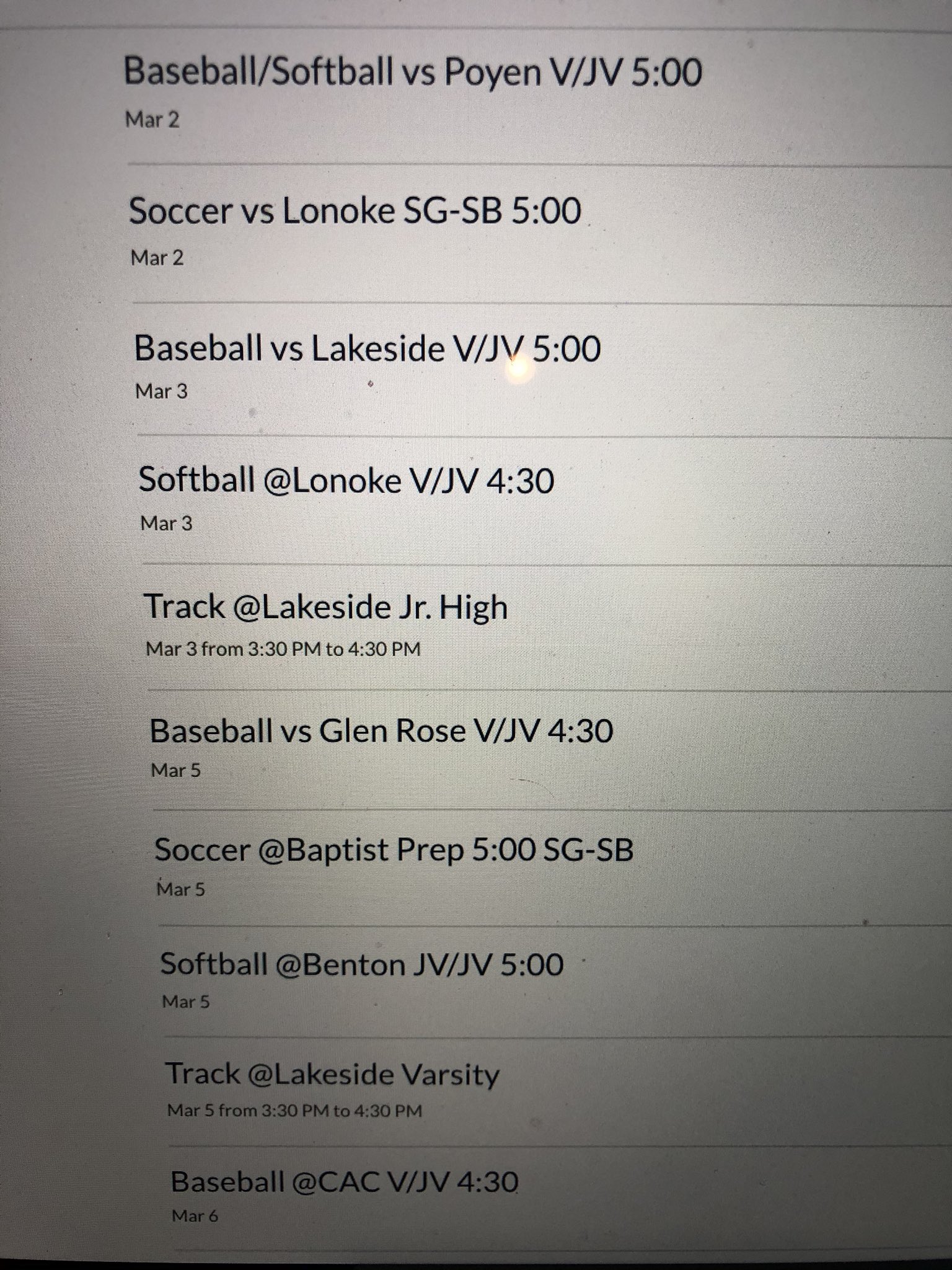 Bauxite Athletics on Twitter "Bauxite Spring sports are kicking off