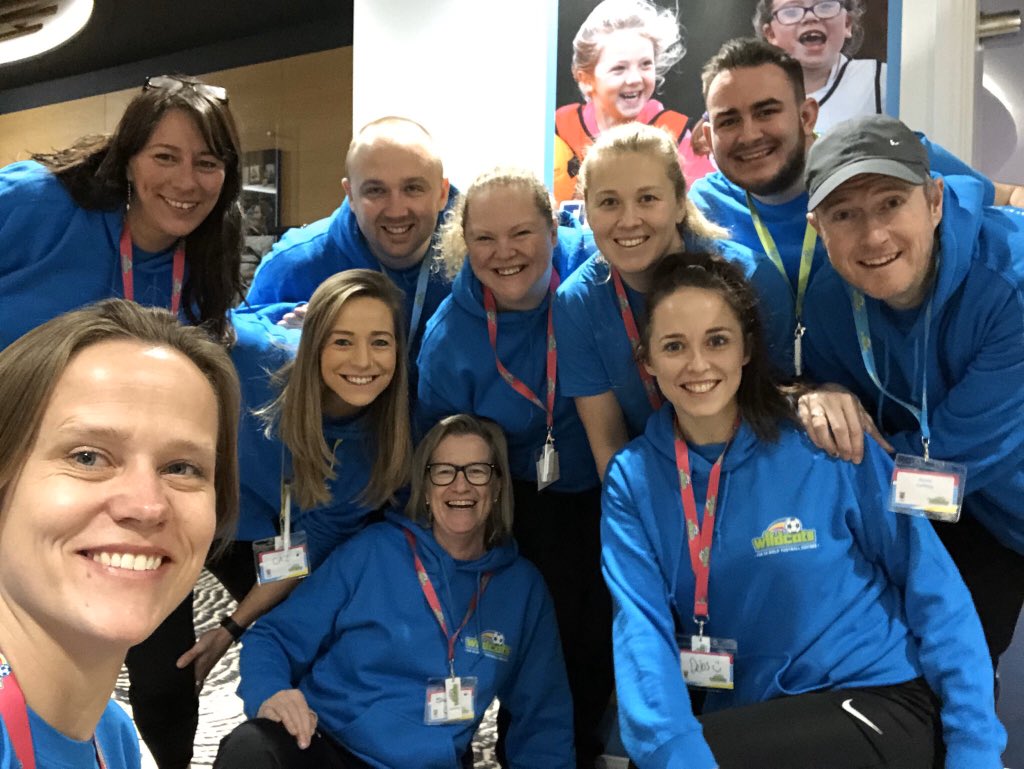 LeahPoole's tweet photo. Finally home after an EPIC weekend with the #Wildcats Workforce Team delivering #WildcatsTraining to hundreds of THE most enthusiastic & dedicated coaches, volunteers, wildcats mentors & CFA staff. Manchester & Leeds - you were fab ๐๐พ Bring on Bournemouth & Reading next weekend https://t.co/B2EMfePSu1