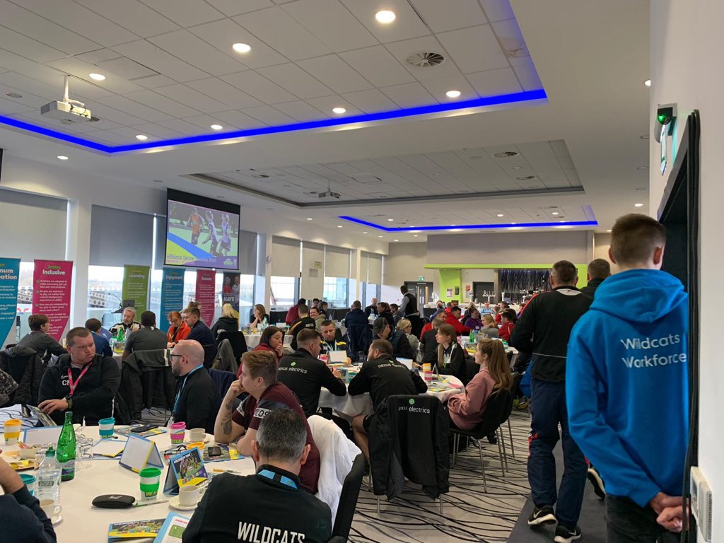 LeahPoole's tweet photo. Finally home after an EPIC weekend with the #Wildcats Workforce Team delivering #WildcatsTraining to hundreds of THE most enthusiastic & dedicated coaches, volunteers, wildcats mentors & CFA staff. Manchester & Leeds - you were fab ๐๐พ Bring on Bournemouth & Reading next weekend https://t.co/B2EMfePSu1