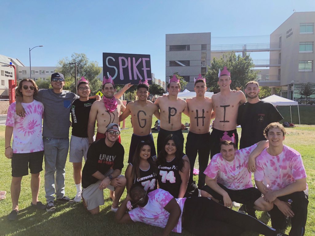 Happy Founder’s Day to the best men and our 3 peat volleyball champs!! Congratulations on 152 years and counting!❤️💛 <a href="/UNLV_Pikes/">UNLV Pikes</a>