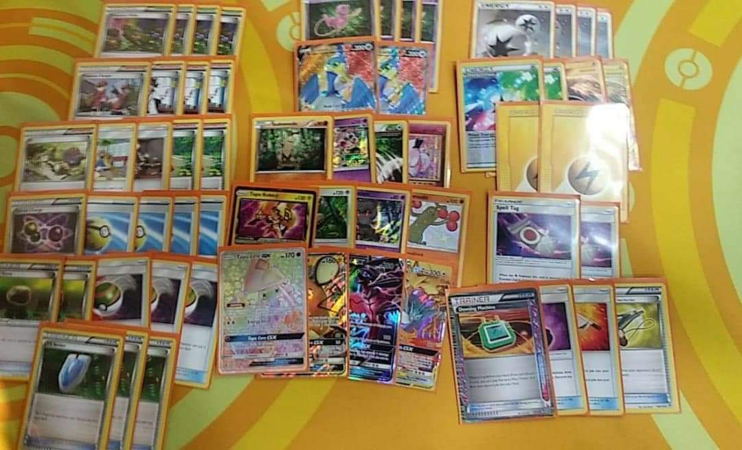 SteakFrank's tweet photo. Heres the dirty filthy broken busted Mew/Cramorant deck I got top16 with. Put a ton of work into the deck and I'm happy even though I didnt win this weekend. S/O to @twhitesell42 @dallasthedeals @jparkertcg and #twitterlesshunter helping with the deck and playing it along side me https://t.co/jFWrhwh4Ur