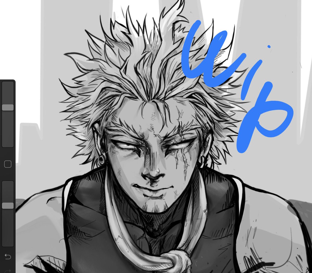 lexx_afterdark's tweet photo. Not to be a slut for my own art,
but I want to eat him, slap him and wreck his fucking face until that sassy bitch expression becomes a crying one.

What about it. what are your first thoughts instead 

#wip #villainhawks #bitchenergy https://t.co/u4D745hprU