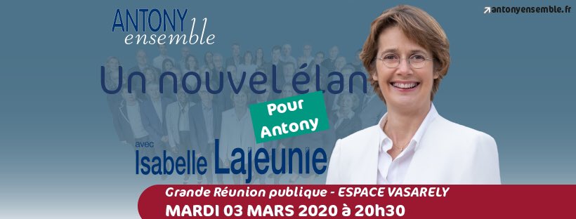 gouzigouza34's tweet photo. #antony #antonyensemble #electionsMunicipales2020 #isabellelajeunie https://t.co/kgooh21OqV