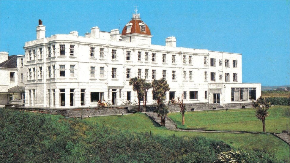 By the  #1980s the hotel was managed by David and Wendy Busby and was a fully fledged family friendly hotel offering packages and palm fringed lawns. Shower supplement £1. Sign of the times...  #SeasideHotelOfTheWeek  #Ramsey  #IsleOfMan  #seaside  #coast
