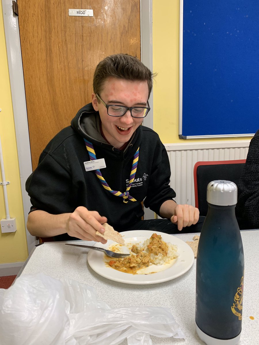 So yesterday <a href="/MathewMilner/">Mathew</a> came to visit an event I was organising at Bramhope and this happened.... yes people, that’s not pizza, and if you look really closely, you can even see A VEGETABLE! He said he enjoyed it too! Thanks for coming to see us Mathew!