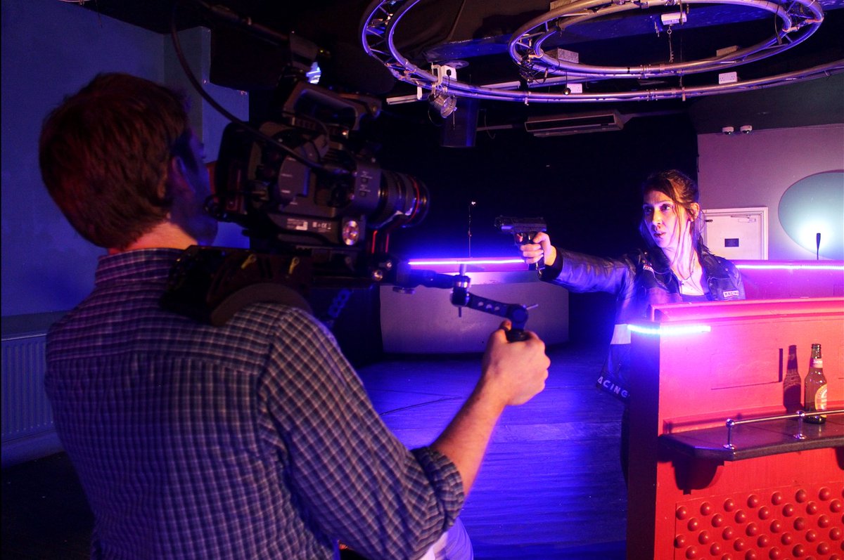 twogunnedsaint's tweet photo. Blood on the dancefloor. Stervyatnitsa online now https://t.co/q8PpPAyGLy. #Action #ActionMovie #SupportIndieFilm #Filmmaking #MakingOf #BehindTheScenes #Hitwoman #Shootout #Neon #ElectronicMusic #UKFilm #Sheffield #SheffieldIsSuper #StPetersburg #TwoGunnedSaint #Stervyatnitsa https://t.co/axrtZGifEn