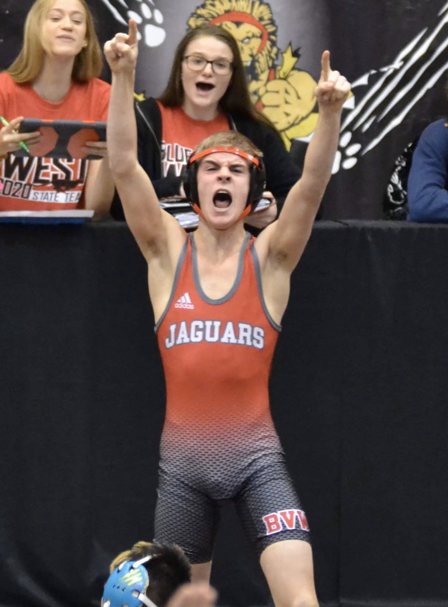 BVWWrestling_'s tweet photo. Congratulations to our STATE PLACERS, Luke Olsen 6th and Matt Lancaster 3rd!  @BVWestJAGS @eklprepreport @bvwspotlight https://t.co/zDwLKvc2wp