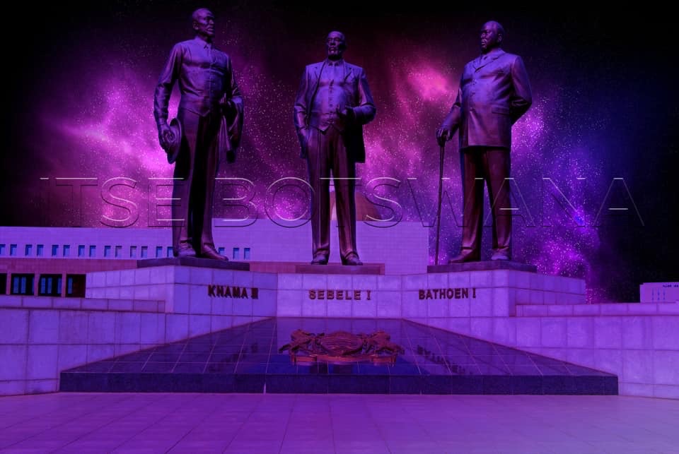 itsebotswana's tweet photo. Dream Effect of the 3 Dikgosi Monument  edited by @Otsile_Moutswi https://t.co/FLn1KFp55r