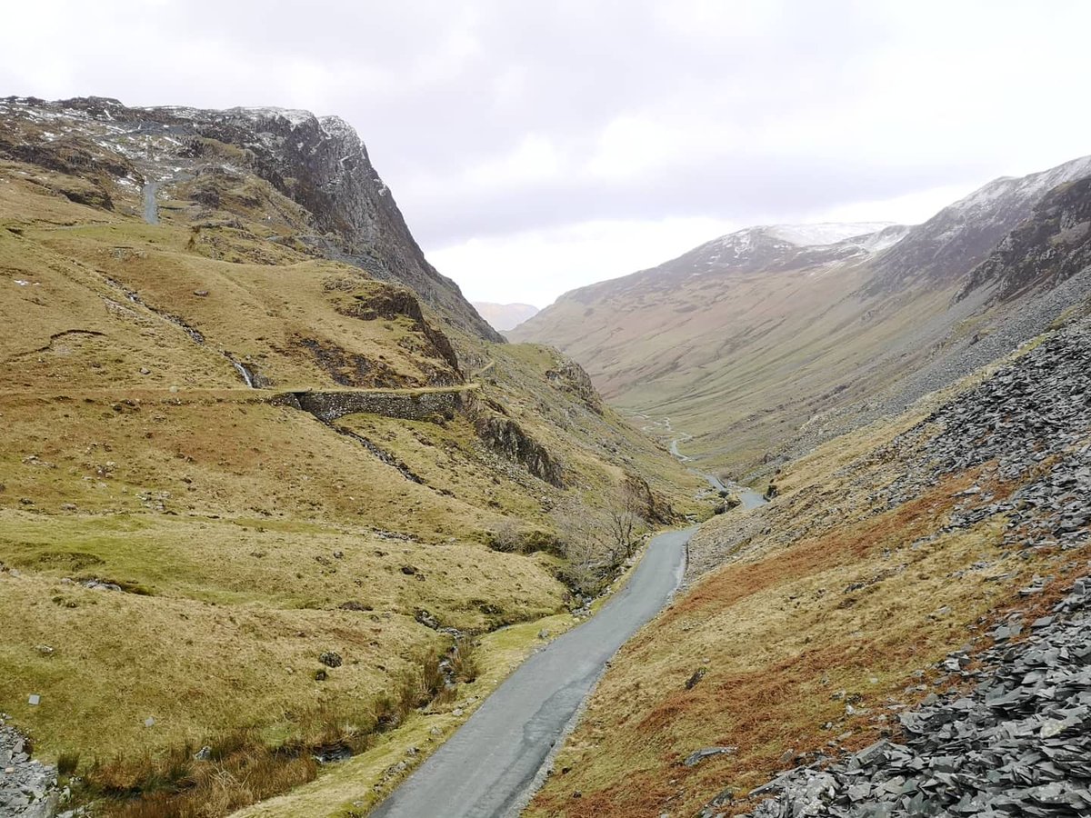 Honister pass today 🏞️ first ever time visiting the Lakes ✌️❤️ #LakeDistrict #honisterpass