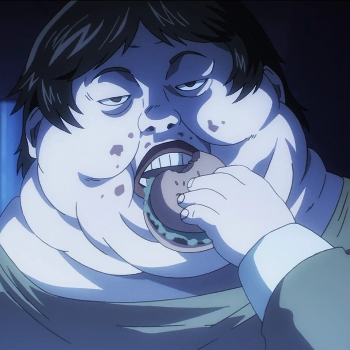 GtheGorge's tweet photo. #HeroesofLetters Om nom nom nom. Mmmm this burger is delicious. https://t.co/A36DHQ0kWK