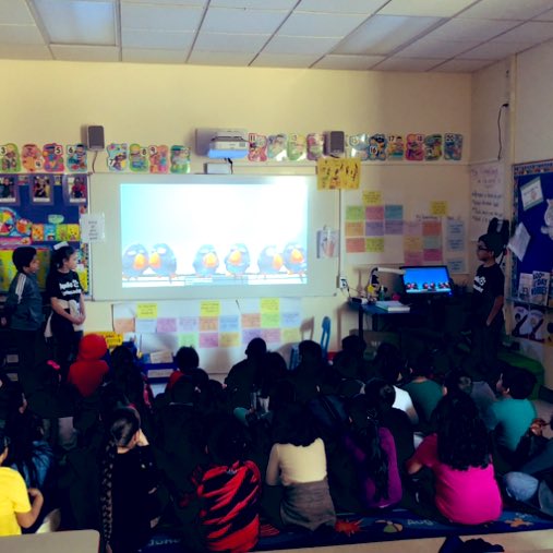 On Friday our #ApolloAmbassadors taught lessons about #teamwork! 🤝 We loved seeing our primary students working together and having fun! <a href="/mssharp4/">Ms. Sharp</a> #ApolloPride63