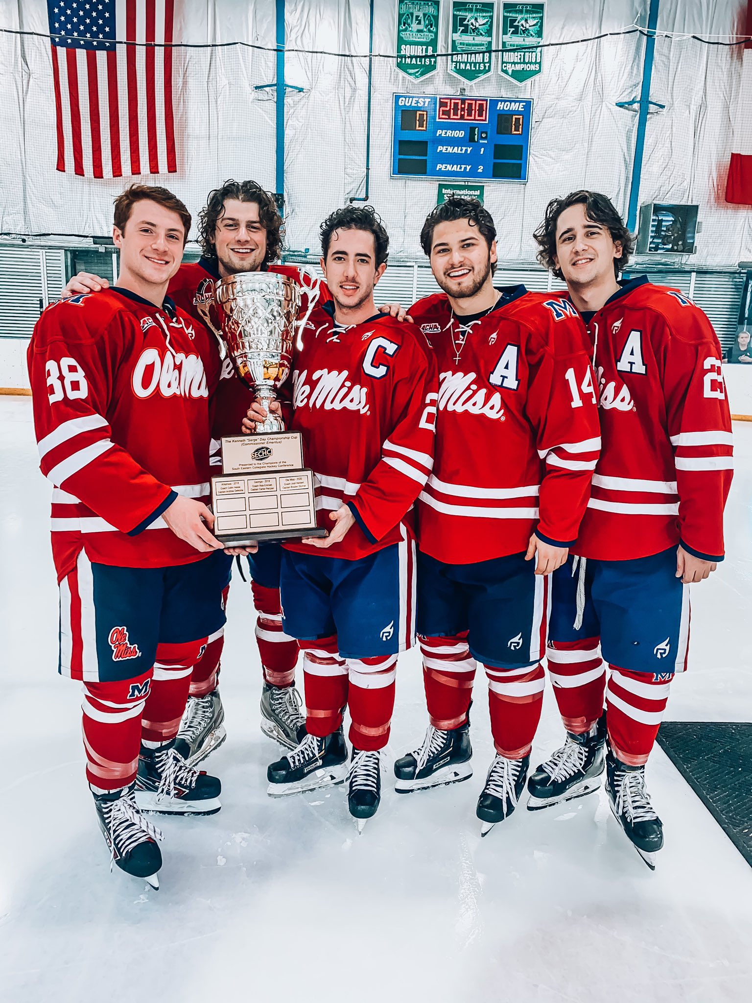 Ole Miss Ice Hockey Club on X: Last night was bittersweet for our seniors!  We are so lucky that they have been leading this team for the past 4 years  and they
