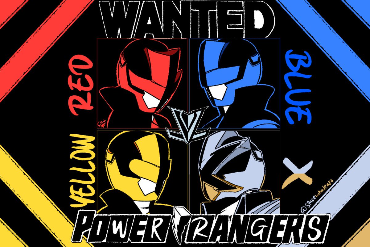 SpacewhaleArt's tweet photo. Let us Start the Game
#PowerRangers 
##快盗戦隊ルパンレンジャー https://t.co/aQ1plmm9di