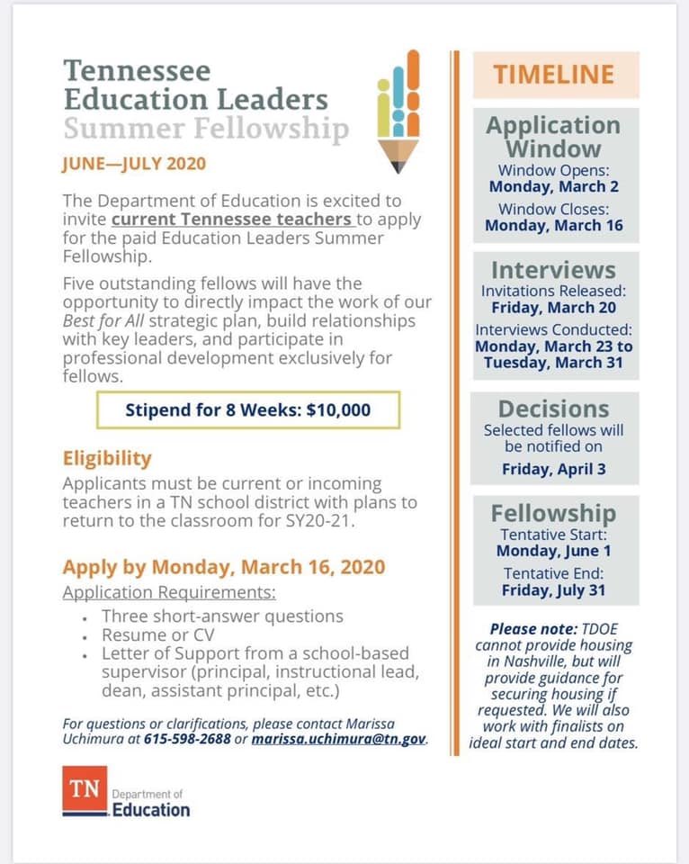SchwinnTeach's tweet photo. We mean it when we say teacher voice and teacher leadership.... #TNBestforAll https://t.co/olsFgGYT3L