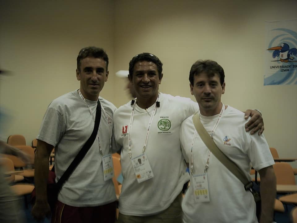 Reinald1955's tweet photo. Con dos grandes personalidades del taekwondo de España y del Mundo; Jesús Tortosa Almeda y Jesús Benito Díaz. https://t.co/Azr3e85Yl1