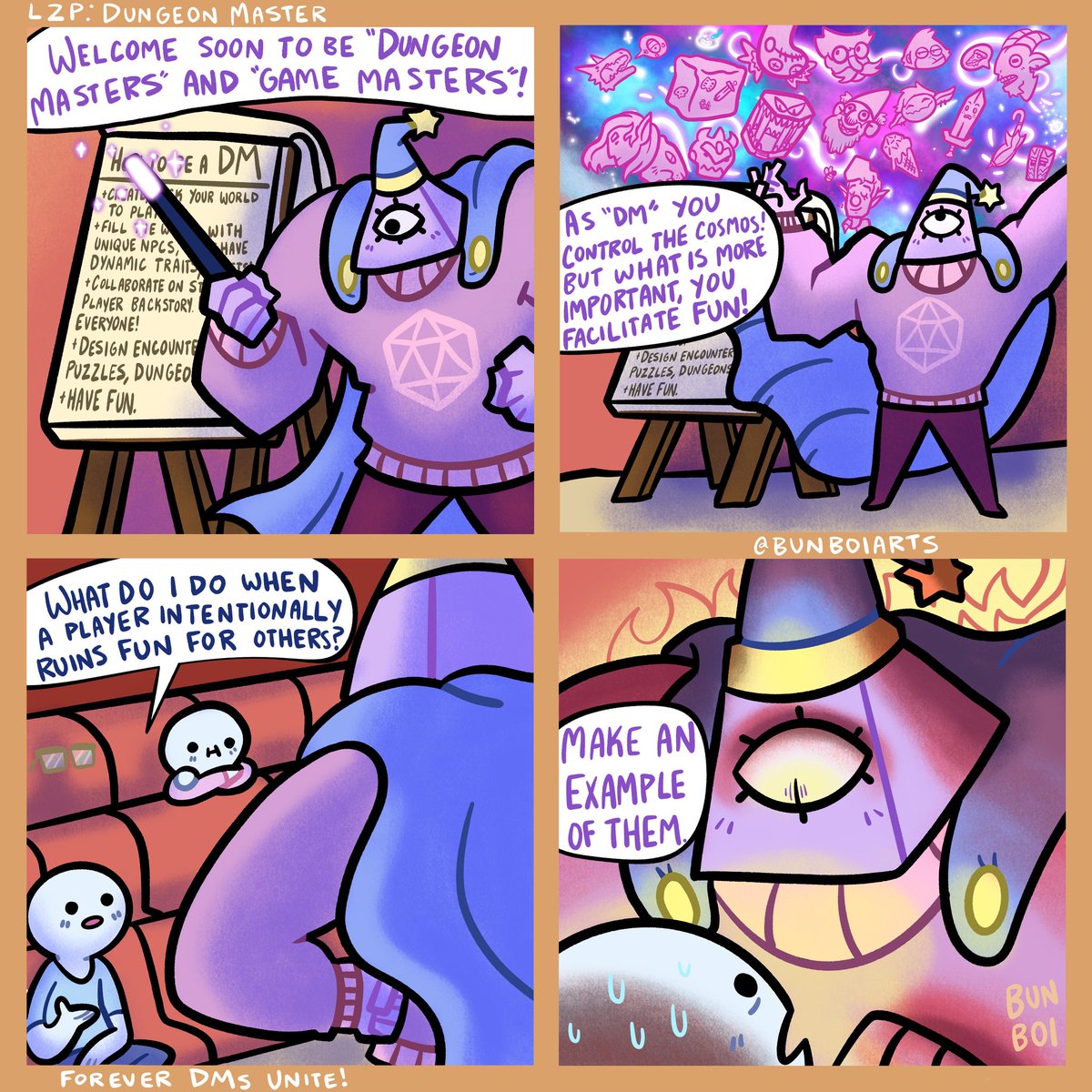 JakeyBoiArts's tweet photo. It's time Dungeon Masters and Game Masters Alike! Learn to play… Dungeon Master! 🎲🌌

#DungeonMaster #GameMaster #DnD #Ttrpg #dungeonsanddragons #game #dungeon #dndmemes #dnd5e #criticalrole #theadventurezone https://t.co/Xqbklv95XF
