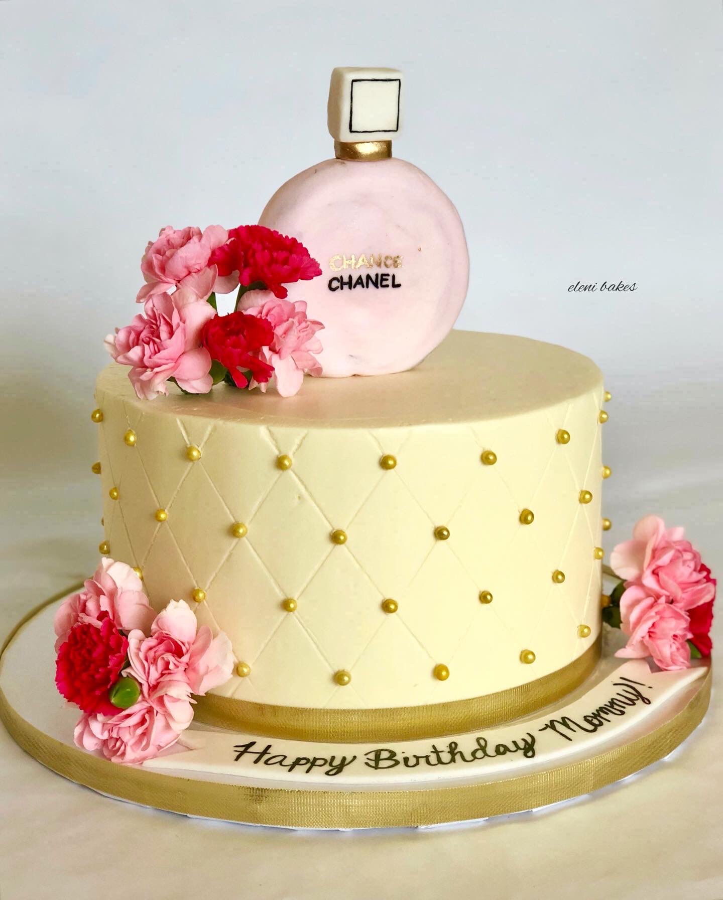 Eleni Bakes on X: Coco Chanel birthday cake 💐 #elenibakes   / X