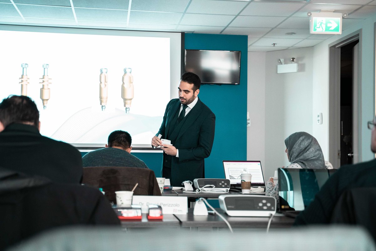 ddidentistry's tweet image. Core 1, Day 3
Another great day of learning and hands-on training with Dr. Faraj Edher.👍

#implanttraining #implants #dentaltraining @nobelbiocare
