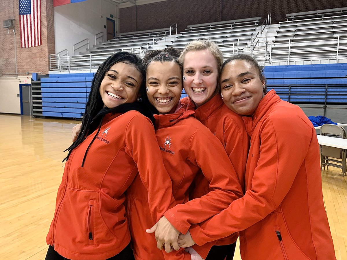 RichmondXCTF's tweet image. A10 4X400M | Accius, Woods, Helbling and Ross team up to place 4th in the 4x400M Relay running 3:52.61. #goSpiders #oneRichmond #spidersxctf