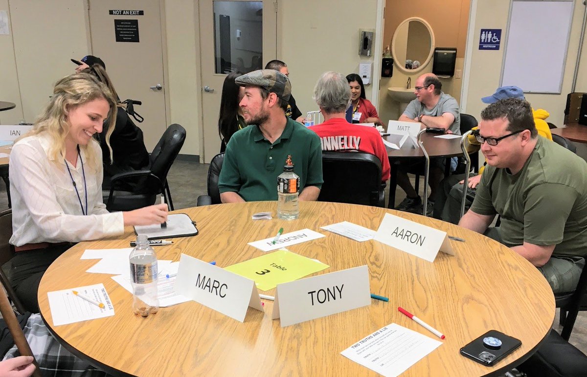 SacHTSP's tweet image. Last Thursday, our members of the Supportive Social Group for Adults with ABI enjoyed sharing with us during our Conversation Night! 😃

We look forward to seeing you all again next week! 👋🏽

#HTSP #ConversationNight #FunWithFriends