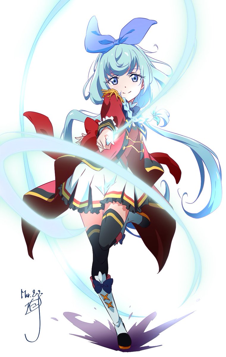 「今日のお絵描き。娘に一番塗り絵素材描いたアリシアさんのS4バージョン!マイS4の」|仁井学 NII Manabuのイラスト