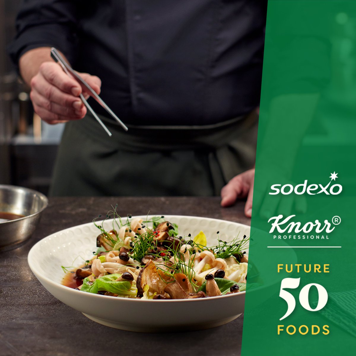 UFS_Global's tweet photo. @Knorr Future 50 Foods were centre of our plates across our offices and workplaces in Europe and the US recently with @SodexoGroup chefs preparing a range of exciting dishes using Future 50 Foods for our employees. Celebrating 1 year since the launch of the #Future50Foods report. https://t.co/7ESTu1iMSn