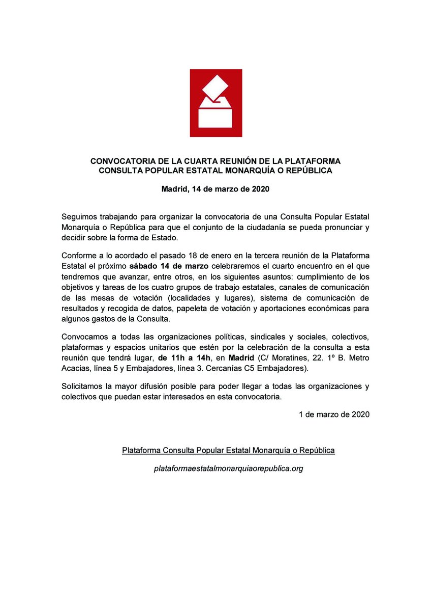 Plataforma Consulta Popular Estatal tweet media