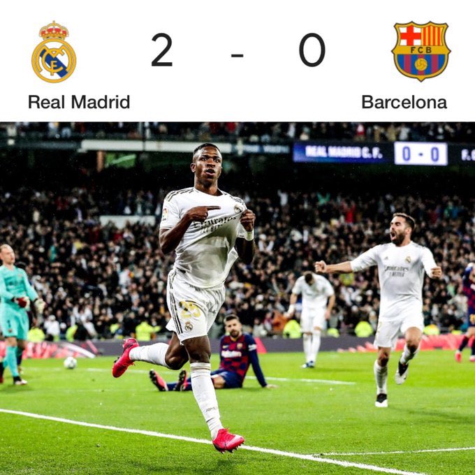 Se los dije: HOY GANABA EL REAL MADRID.   El Madrid vuelve a su sitio, al liderato de @LaLiga. &iexcl;#ElClasico&nbsp;<a href="/tag/elclasico"class="tags"><span>#elclasico</span></a><a href="/tag/halamadrid"class="tags"><span>#halamadrid</span></a>