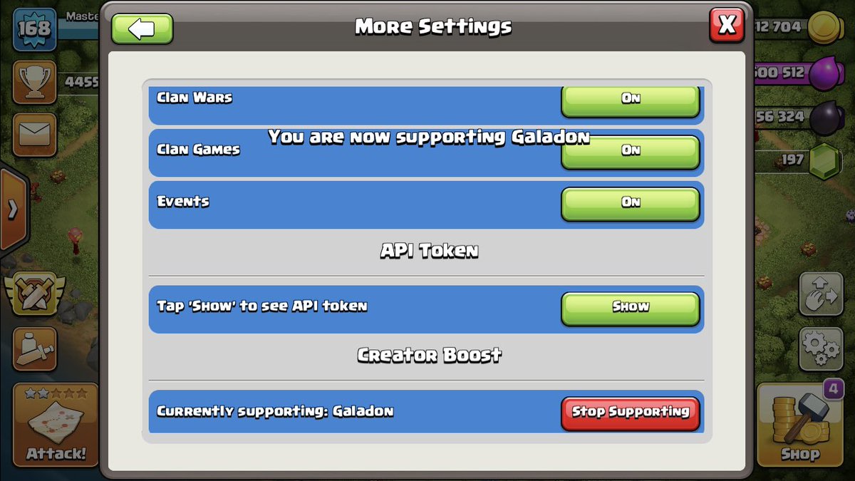 MasterOnClash's tweet image. Had to get the gold pass to get the skins to match my king and warden #UseCodeGaladon