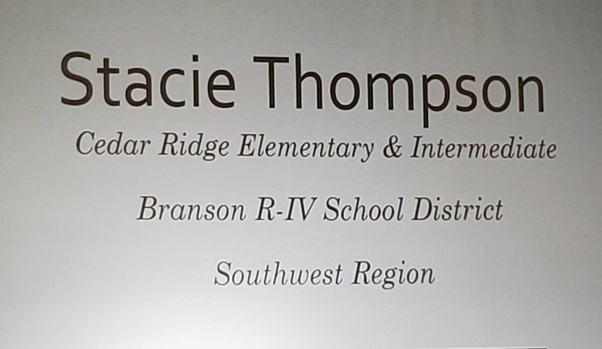 So proud to be here as we celebrate Dr. Stacie Thompson on being recognized as the Distinguished Assistant Principal we all know and love! #crefamily