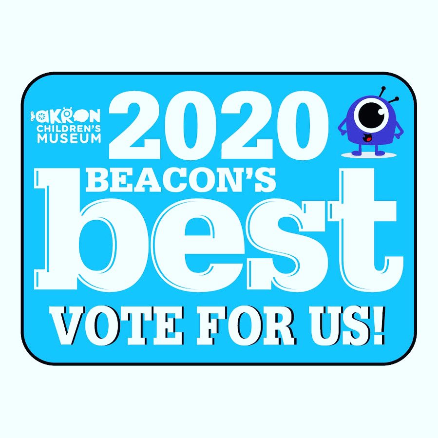 The Akron Children's Museum has been nominated for Best KIds/Family Outing + Best Museum☺️‼️🙌Could you do 2 things to help the museum win? ✅ Please etweet this post and vote here: beaconjournal.com/contests
#bethebest #helpuswin #showsomelove #thankful