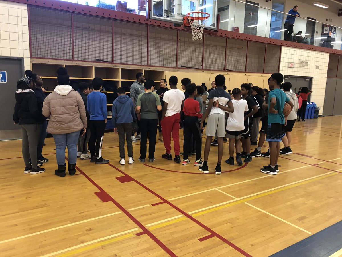 CACD BHM EVENT: As part of the BHM Event, here CACD with Raptors 905 (Duane Notice/Melanie Danna) host a Basketball Clinic at the MVCC Gymnasium.