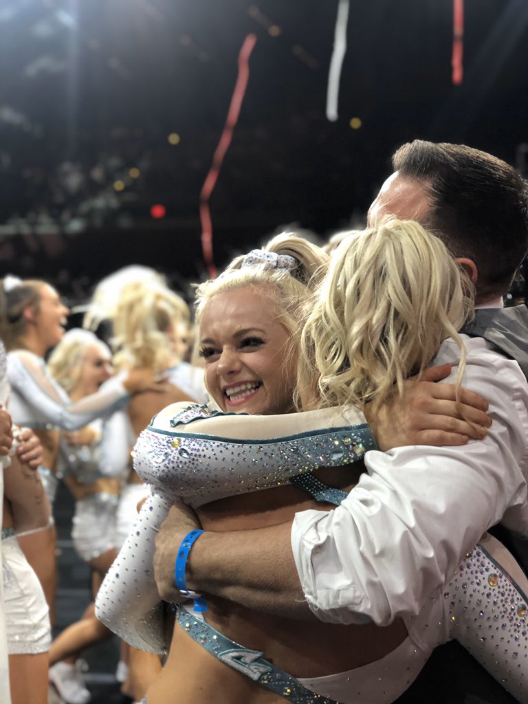 We can’t stop cheering for the #NCAnationals L6 International Open 𝑪𝒉𝒂𝒎𝒑𝒊𝒐𝒏𝒔, the Great Whites from Cheer Sport Sharks! 🏆🦈