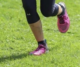 kswifty's tweet photo. @DERBYRUNNER these beauty’s have got me round the #milleniumultra today. Carolyn spent ages 3 ultras ago making sure I got the perfect trail shoe, she’s a legend!😍 https://t.co/qxqyFpVAsv