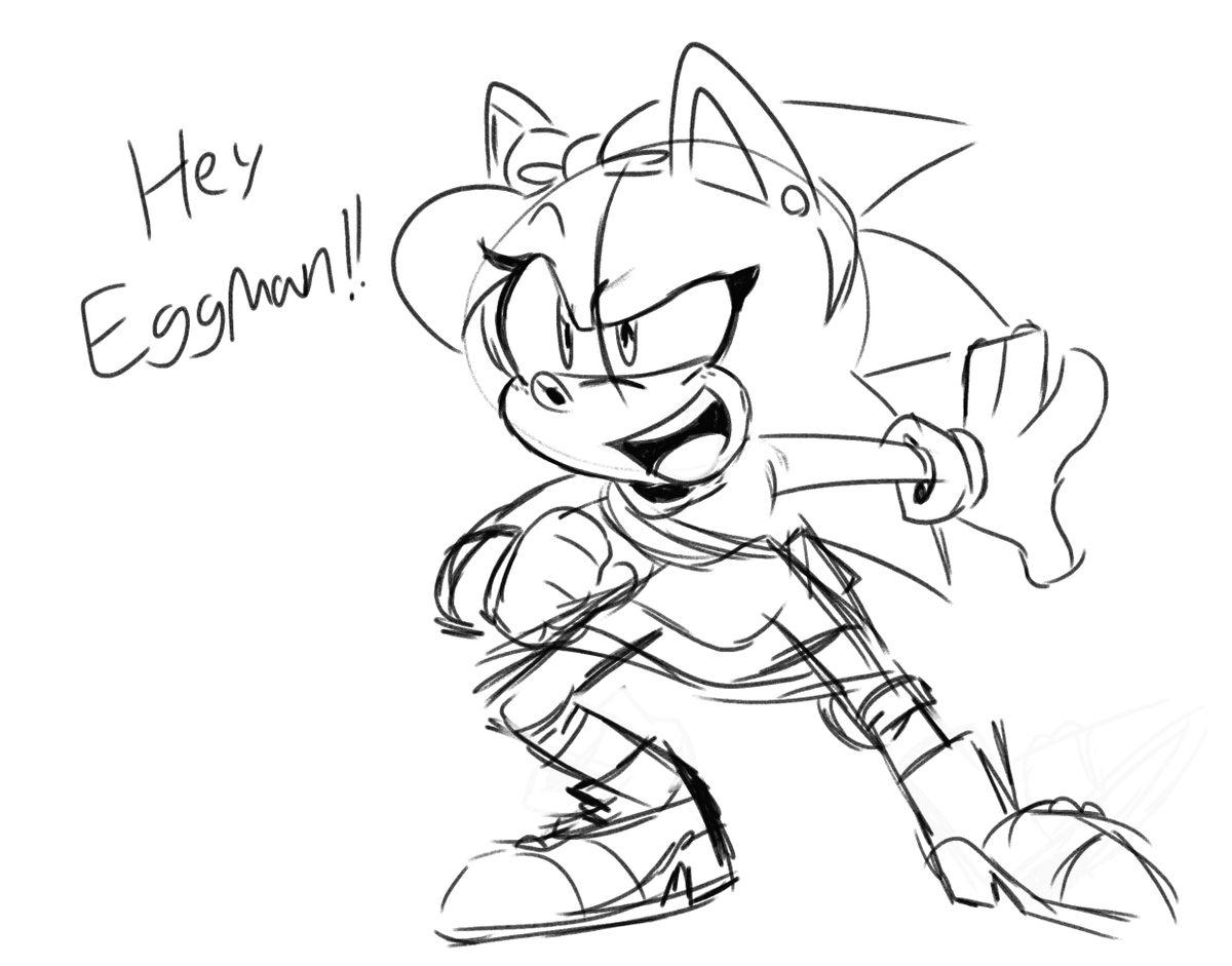 More fem Sonic- 
#SonictheHedgehog 