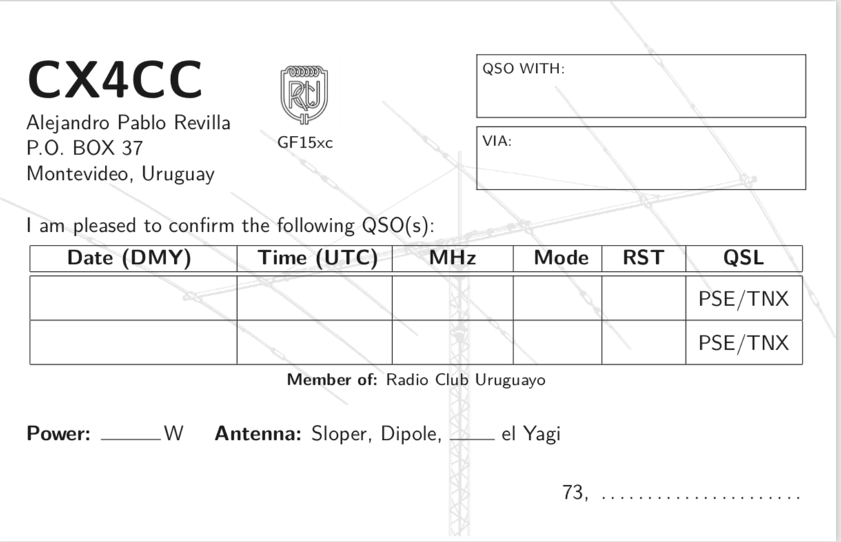 cts!crash!cs!apr en Twitter: "Time for a new QSL card - thanks With Regard To Qsl Card Template