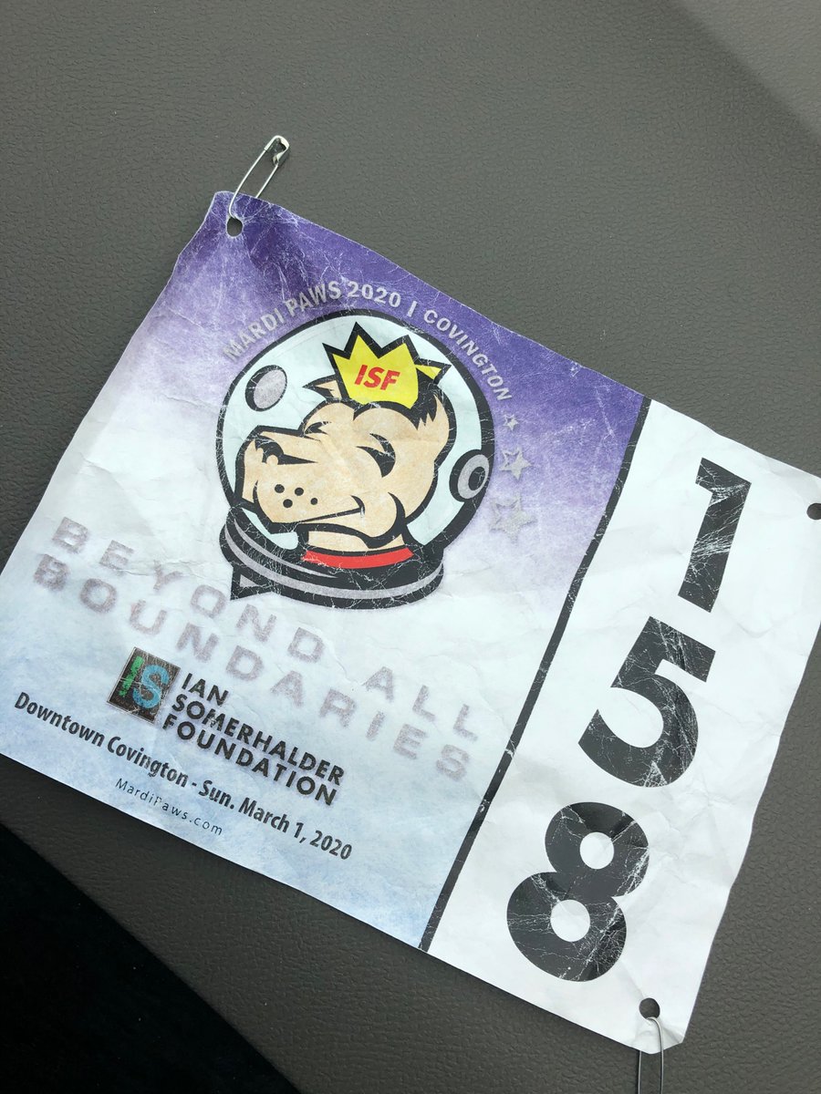 M_Reneea's tweet photo. We came. We saw. We walked. Mardi Paws 2020! Beyond All Boundaries! @iansomerhalder @IS_Foundation #ISF #Mardipaws https://t.co/IYKe31WeFw