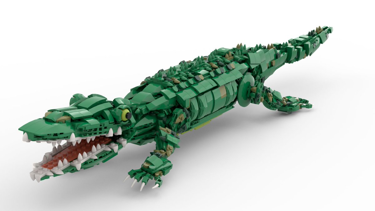 lego crocodile moc