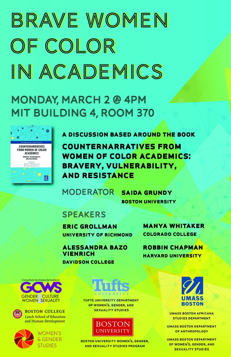 This must-attend event is TOMORROW! Academic bravery challenges the status quo, crosses boundaries and breaks new ground. ow.ly/oion50yz3lJ