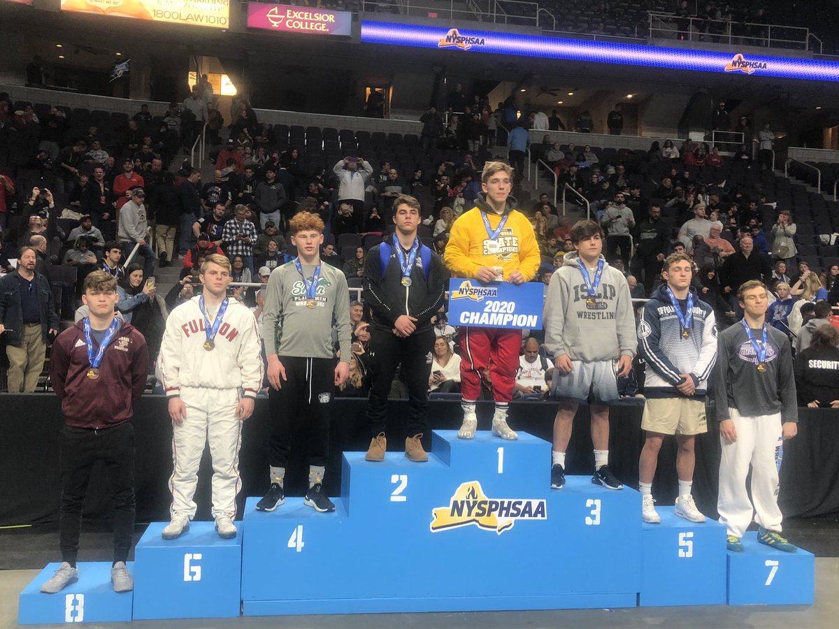 MWWrestling_NY's tweet photo. Joey McGinty finishes his HS career 2nd in NYS!  On to his next chapter at Division 1 @HofstraWREST https://t.co/8zyRIUqhhb