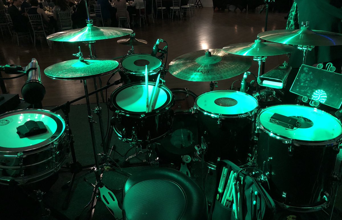CJoelAcoustic's tweet photo. This is my favorite point of view #drummersseat #rawkshow https://t.co/vCF8hOzsXm