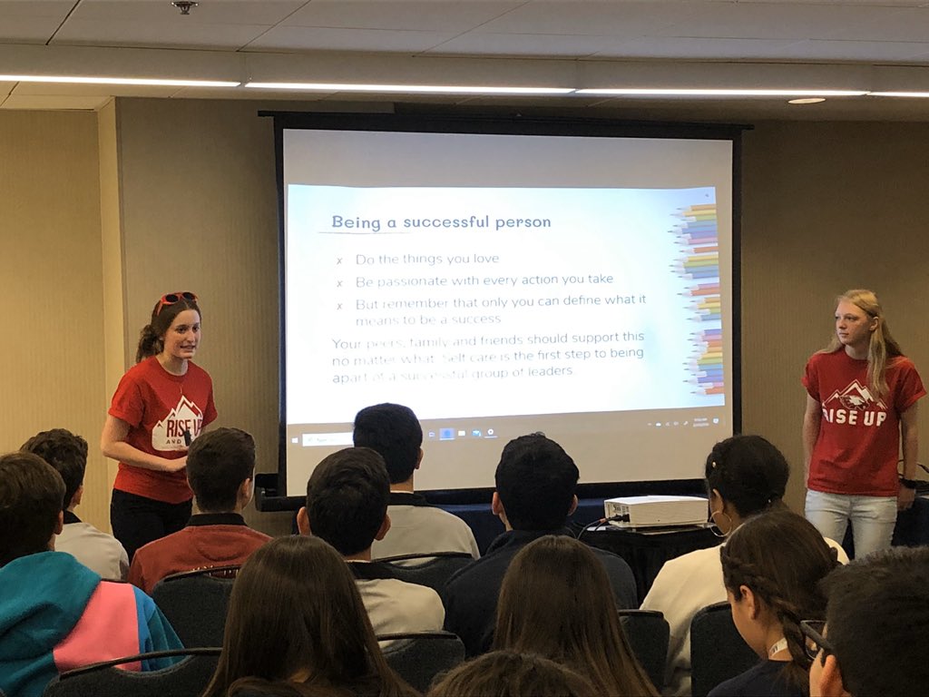 WeAreEaglecrest's tweet photo. EHS StuCo was represented very well this weekend at the @NatStuCo #LEADCHI Conference. @ColoradoBlethen @rileymcmillen_ @Chickideetwo presented workshops, learned from other leaders, and heard from @ScottBackovich, #icanhelp, and @TeiStreet. @EaglecrestStuCo @CCSDATHACT1 https://t.co/qmlOIiUROC