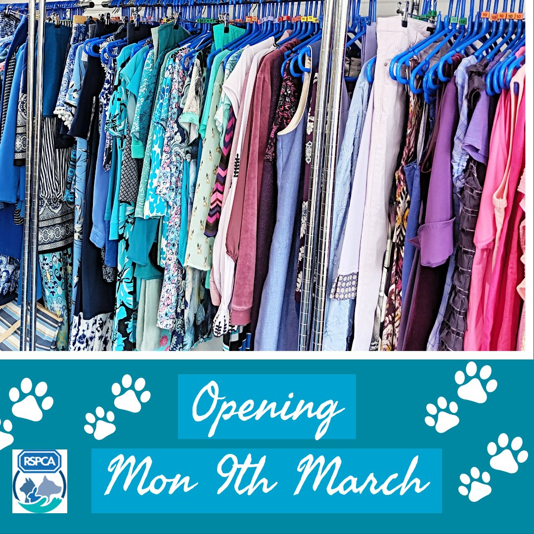 BREAKING NEWS! We are happy to announce that our charity shop will #reopen Mon 9th March! 🎉 Please help support our picturesque town of #hebdenbridge in recovering after #StormCiara by visiting us & neighbouring businesses 👍 We look forward to seeing you very soon! 😃 #RSPCA 🐾